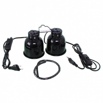 Двойной светильник для ламп Repti-Zoo DRL02 2х40 Вт (RZ-DRL02)-2