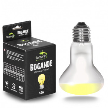 Лампа точкового нагріву Terrario Bogande Basking Sun Light 50w з UVA-променями для рептилій і тераріумів-2