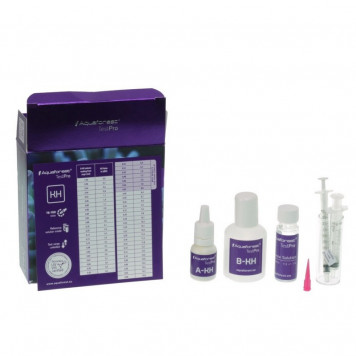 Тест на карбонатну жорсткість (KH) Aquaforest Alkalinity Test Kit, для морських акваріуміві, 78–100 вимірювань-2