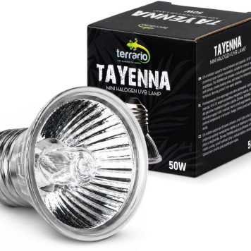 Лампа для тераріуму Terrario Tayenna 50W UVB 3.0 E27 для тропічних рептилій та амфібій-7