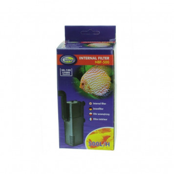 Внутрішній фільтр для акваріума Aqua Nova до 100л. 500л/год (NBF-500)