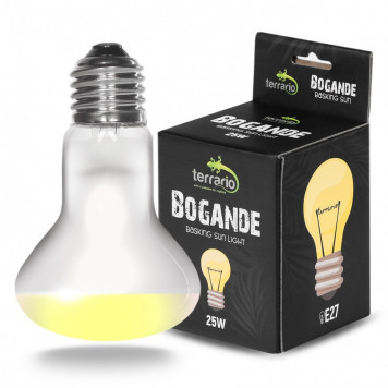 Лампа точкового нагріву Terrario Bogande Basking Sun Light 25w з UVA-променями для рептилій і тераріумів-2