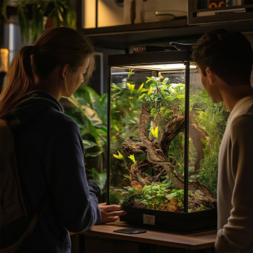 Штучна рослина, гілка з листями Terrario 75см (343)-5