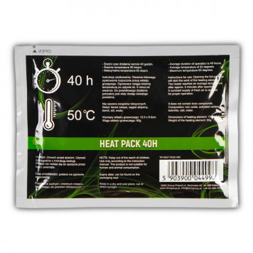 Грілка для рук і транспортування тварин Terrario Heatarms Heat Pack 40H-9