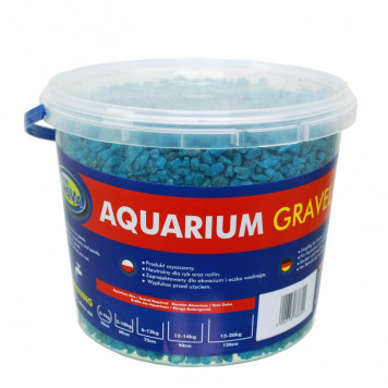 Грунт для акваріуму Aqua Nova NCG-5 FLUO BLUE 5кг 3л.-1