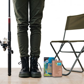 Компресор на батарейках BOYU Portable Air Pump (D-200)-6