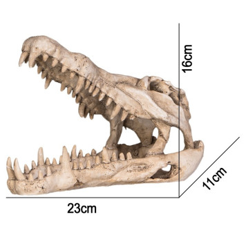 Декорація череп крокодила Terrario Crocodile Skull XL 23x11x16см (251115)-1
