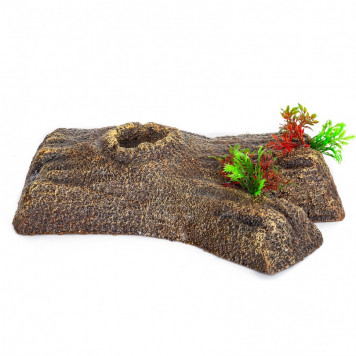 Острів для черепах Repti-Zoo Turtle Floating Bark M 31.5x24x8см (TB15M) - плаваюча платформа для акватераріуму-3