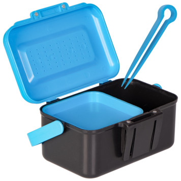 Подвійний контейнер для живого корму Terrario Live Food Box 13x9x7см-1