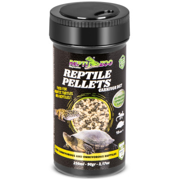 Корм і вітаміни для хижих рептилій Repti-Zoo Reptile Pellets 250мл.-2