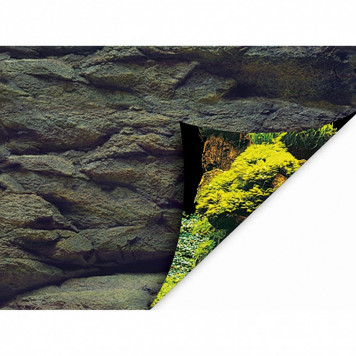 Акваріумний задній фон Aqua Nova Скали/Рослини 150x60см (ROCK/PLANTS XL)-1
