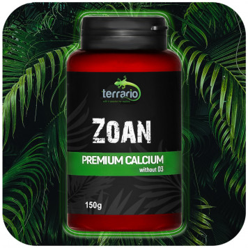 Кальцій без вітаміну D3 для рептилій Terrario Zoan Calcium without D3 150г.-2