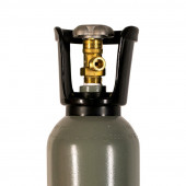 Балон CO2 з плоским дном Aqua Nova , метал, 8л. (NCO2-8L-GRAY)