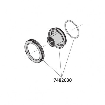 Кришка насоса для Eheim FLOW 2500 і Eheim compactON 2100 (7482030)-1