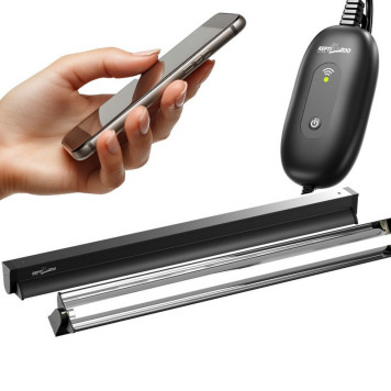 Світильник з лампою T5 Repti-Zoo Lighting Combo Smart KIT 10.0 UVB 24W 57.5 см (ZAT2824ST) для рептилій-1