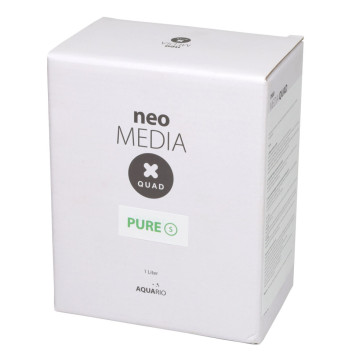 Наповнювач для біофільтрації з нейтральним pH Aquario Neo Media Pure S Premium Quad 1 л-7