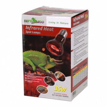 Інфрачервона нагрівальна лампа Repti-Zoo Infrared Heat 35W (R63035)