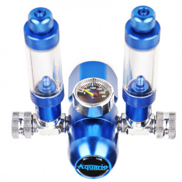 Редуктор CO2 Aquario BLUE TWIN Standard на два виходи-2