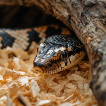 Натуральна деревна підстилка Aventerra Sweden SNAKEEY Wood Tiny 4 л для гризунів і змій-4