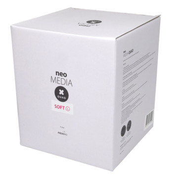Наповнювач для біофільтрації зі зниженням pH Aquario Neo Media Soft L Premium Quad 5 л-5