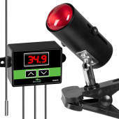 Світильник з затискної ручкою і термостатом ReptiSun Temperature Control 200W