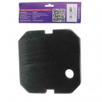 Губка дрібно пориста для Aqua Nova NCF 1000/1200/1500 20.5х20х3см (NS1-SGB)-1
