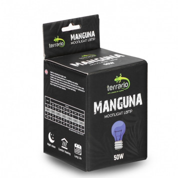 Нічна лампа з підігрівом Terrario Manguna Moonlight Lamp 50W для тераріумів без UVA-3