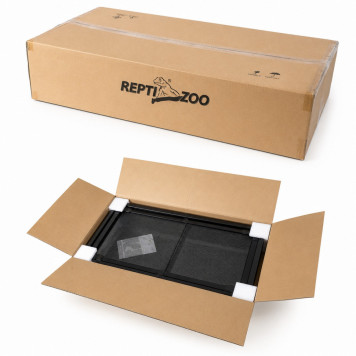 Террариум Repti-Zoo 60x45x32см со стеклянной дверцей, замком и водостойким дном (RK0117N)-9