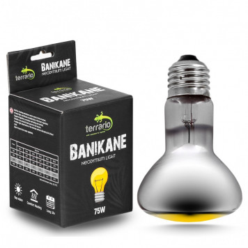 Неодимова лампа Terrario Banikane Neodymium Light 75W – обігрівальна UVA лампа для тераріуму