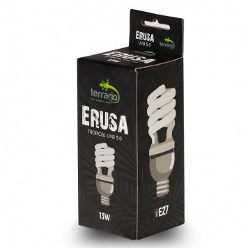 Люмінесцентна лампа Terrario Erusa Tropical UVB 5.0 13W  для тропічних рептилій та амфібій-2