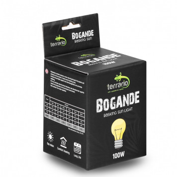 Лампа точкового нагріву Terrario Bogande Basking Sun Light 100w з UVA-променями для рептилій і тераріумів-3
