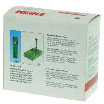 Угольный фильтрующий картридж для Eheim PowerLine XL 2252 (2625520)-1