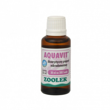 Мікроелементна добавка Zoolek Aquavit 30 мл (0111) для акваріума з 13 біоелементами
