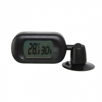 Цифровий міні гігрометр-термометр Repti-Zoo LCD MINI SH128 з присоскою