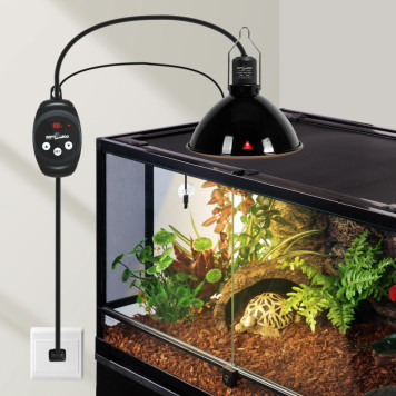 Світильник глибокий рефлекторний з термостатом Repti-Zoo 150W (RL02BTC)-5