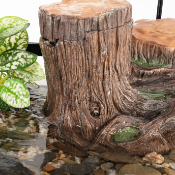Декоративний фільтр-водоспад Repti-Zoo Turtle Filter Tree (GLB10) у формі кореня для амфібій і тераріумів до 70 літрів-8