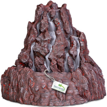 Декорація фонтан Terrario Volcano Fountain 22x23x21см (232321)-2