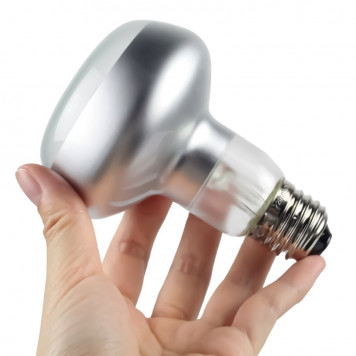 Лампа точкового обігріву Repti-Zoo Flat Type Heating Bulb 50W з UVA-променями для тераріумів (C63050A)-3
