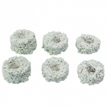 Плашки для посадки коралів Aquaforest AF Frag Rocks 24шт (734066)-1