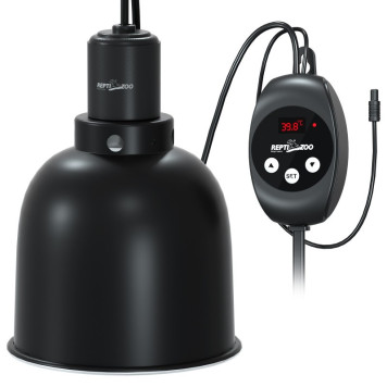 Світильник з глибоким рефлектором і термостатом Repti-Zoo RL04DTC 100W, з функцією dimming для тераріуму-4