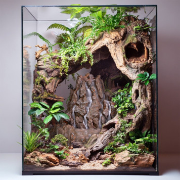 Декорація фонтан Terrario Volcano Fountain 22x23x21см (232321)-3