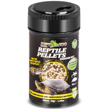 Корм і вітаміни для хижих рептилій Repti-Zoo Reptile Pellets 100мл.-2