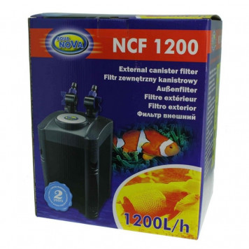 Зовнішній фільтр Aqua Nova до 400л. 1200л/год (NCF-1200)