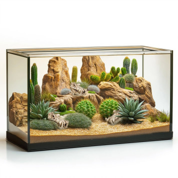 Декорація череп бегемота Terrario Hippo Skull 5x3x3см (533)-5