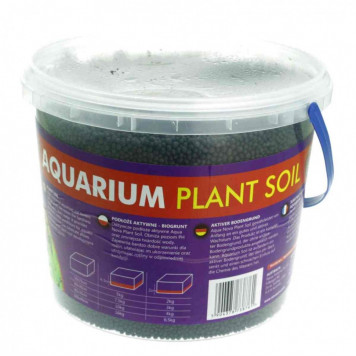 Грунт для акваріума Aqua Nova Plant Soil 3л. 2-3 мм чорний (NPS-4BL)-1