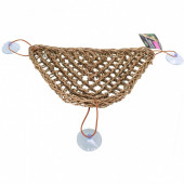 Гамак для рептилій Repti-Zoo Seaweed Hammock L DC10P 45x30x30 см з натуральних водоростей