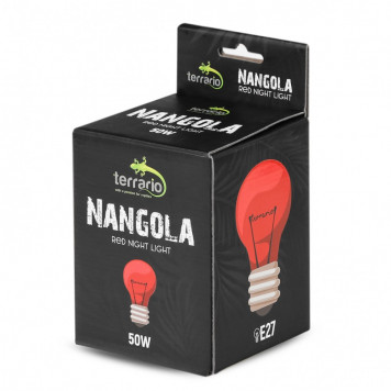 Інфрачервона нагрівальна лампа Terrario Nangola Red Night Light 50W-4