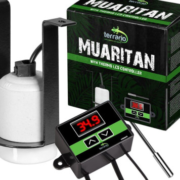 Світильник керамічний патрон з термостатом Terrario Muaritan Temperature Control 200W-4