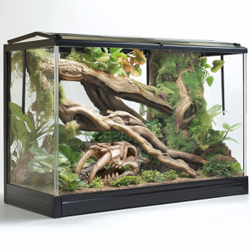Декорація череп тигра Terrario Sabertooth Skull 13x8,5x11см (15911)-3