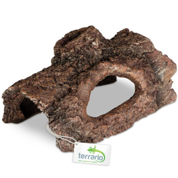 Декорація укриття Terrario Wood Cave S 14x9x7см (15108)-6